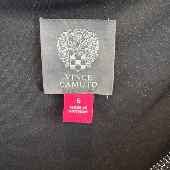 Vince Camuto Midnight Glitter Mini Dress - Picture 3 of 5